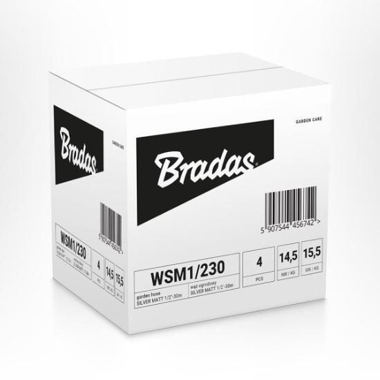 Prekės „Žarna laistymo 15m ½" Silver Matt Bradas“ paveikslėlis