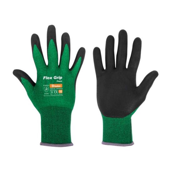 Prekės „Pirštinės dengtos nitrilu Flex Grip Foam 11 dydžio Bradas“ paveikslėlis