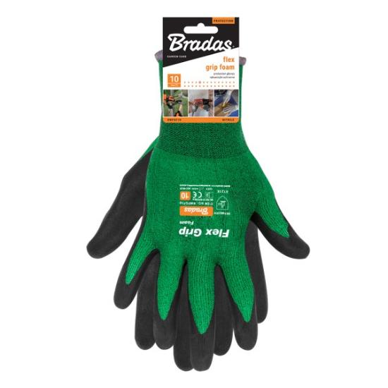Prekės „Pirštinės dengtos nitrilu Flex Grip Foam 11 dydžio Bradas“ paveikslėlis