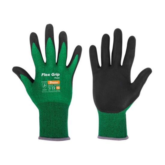 Prekės „Pirštinės dengtos nitrilu Flex Grip Foam 8 Bradas“ paveikslėlis