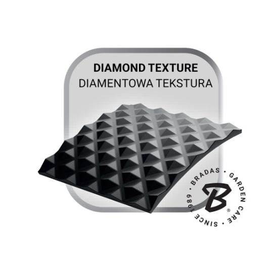 Prekės „Pirštinės nitrilo juodos Diamond 7 dydžio 50 vnt Bradas“ paveikslėlis