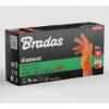 Prekės „Pirštinės nitrilo oranžinės Diamond 8 dydžio 50 vnt Bradas“ paveikslėlis