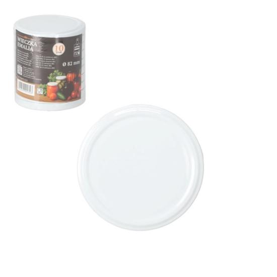 Prekės „Dangteliai užsukami balti ø82 10“ paveikslėlis