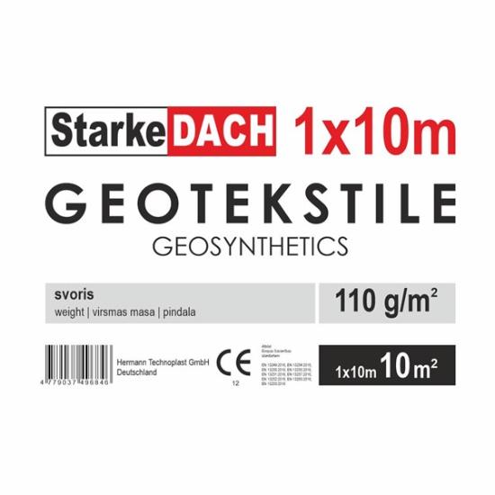Prekės „Geotekstilė Starkedach 1x10m“ paveikslėlis