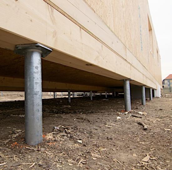 Prekės „Polius įsukamas 68x1000x2 mm HEX-120mm M12 HDG“ paveikslėlis