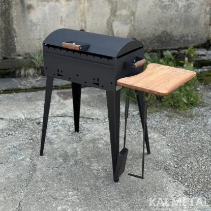 Prekės „Šašlykinė Kompaktiška MAX Kalmetal 3 mm SAS500D MAX“ paveikslėlis