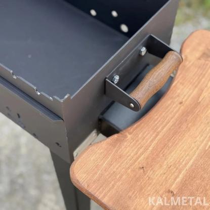 Prekės „Šašlykinė Kompaktiška MAX Kalmetal 3 mm SAS500D MAX“ paveikslėlis