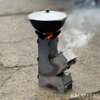Prekės „Krosnelė „Raketa“ Kalmetal 3 mm KROSRAK“ paveikslėlis