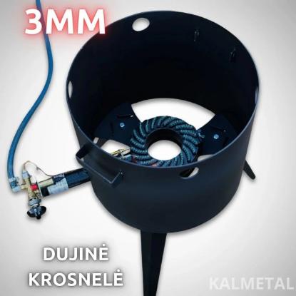 Prekės „Dujinė kazano krosnelė 12L Kalmetal  3 mm KAZDUJ12“ paveikslėlis