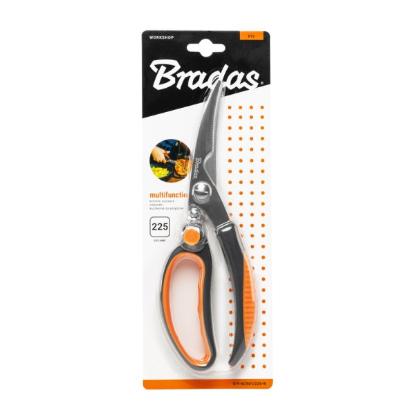 Prekės „Žirklės virtuvinės 225 mm Bradas“ paveikslėlis
