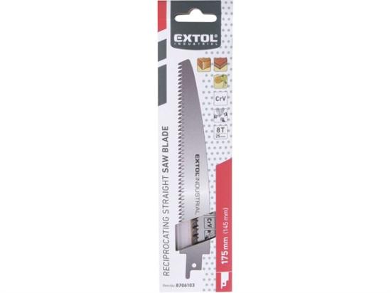 Prekės „Pjūklelis tiesinis medžiui 175x24 mm 8T 8706103 Extol“ paveikslėlis