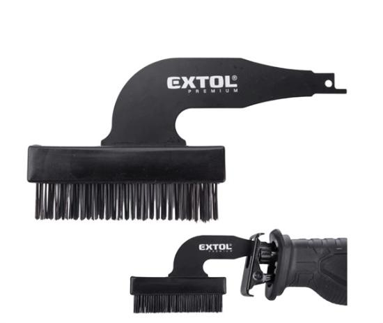 Prekės „Šepetys tiesinis plieninis 185x95x25 mm 8806501 Extol“ paveikslėlis