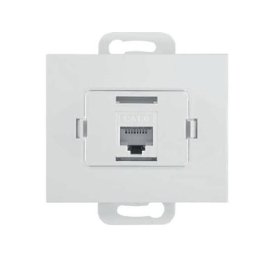Prekės „Lizdas kompiuterinis 1v RJ45 antracitas Onyx Abex“ paveikslėlis