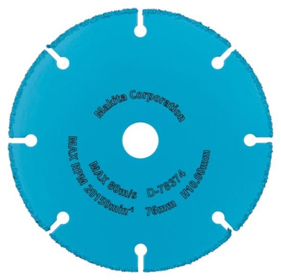 Prekės „Diskas karbidinis 76x10 mm D-78374 Makita“ paveikslėlis