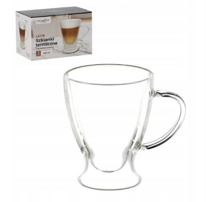 Prekės „Latte kavos puodeliai 2x300ml Latte Backhome“ paveikslėlis
