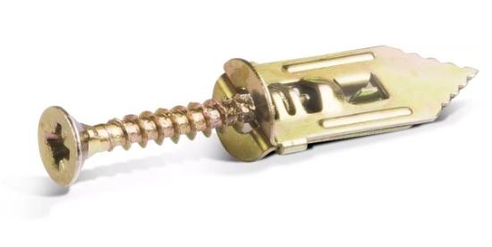 Prekės „Kaištis GKP plokštei kalamas 10,5x30 mm + medsraigtis 4x40 mm 12 vnt Rawlplug“ paveikslėlis