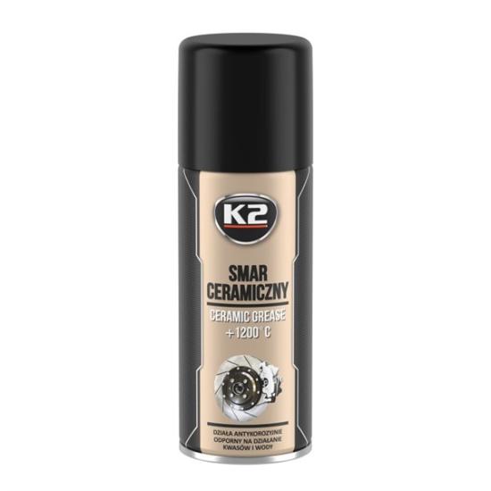 Prekės „Tepalas keramikinis aerozolinis 400 ml Ceramic Grease K2“ paveikslėlis