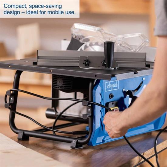 Prekės „Staklės diskinės medžiui 1500 W 210 mm HS210 Scheppach“ paveikslėlis