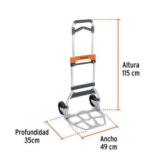 Prekės „Vežimėlis transportavimui 170 kg DIA-170 Truper“ paveikslėlis