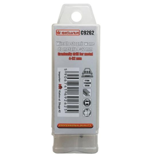 Prekės „Žingsninis grąžtas „RICHMANN" 4 - 32 mm“ paveikslėlis
