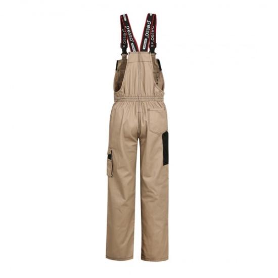 Prekės „Darbo puskombinezonis Pesso Twill, smėlio 50/200“ paveikslėlis