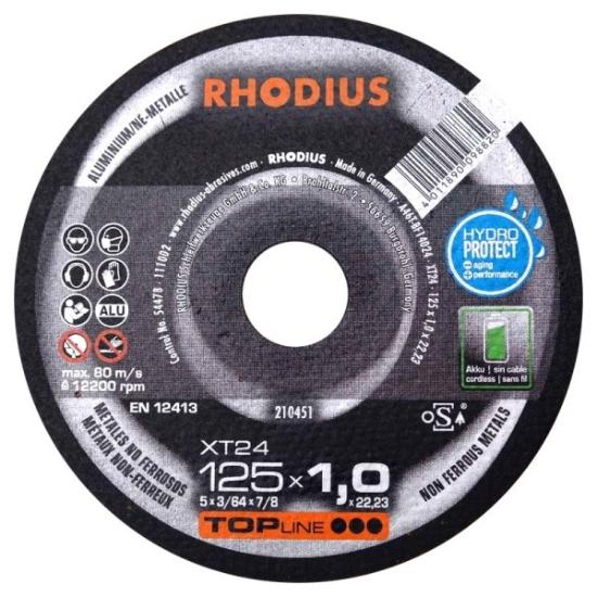 Prekės „Pjovimo diskas aliuminiui 125x1x22 mm“ paveikslėlis
