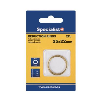Prekės „SPECIALIST+ redukcinis žiedas, 25.4x22.2x1.2/1.4 mm, 2 vnt.“ paveikslėlis