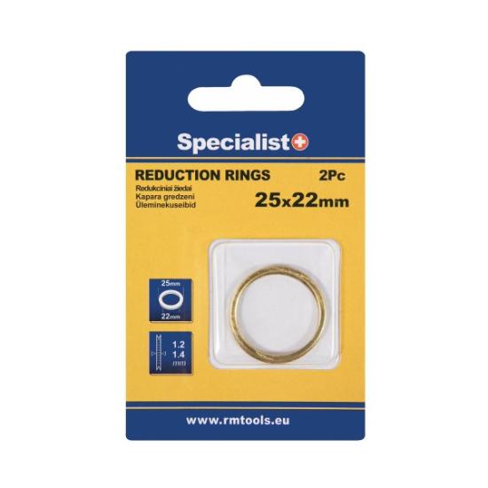 Prekės „SPECIALIST+ redukcinis žiedas, 25.4x22.2x1.2/1.4 mm, 2 vnt.“ paveikslėlis