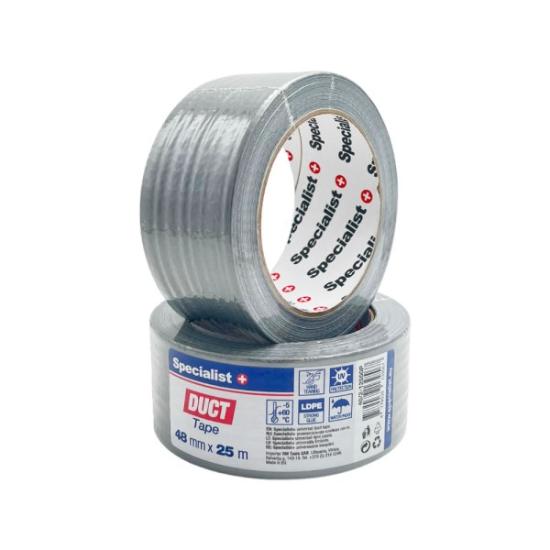 Prekės „Univ. lipni juosta 48 mm x 25 m, pilka“ paveikslėlis