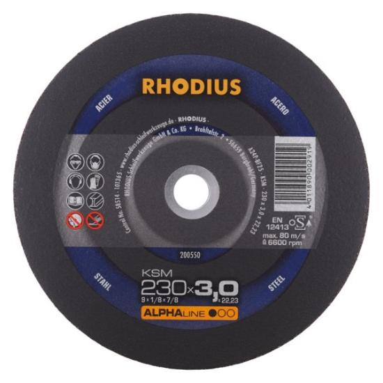 Prekės „Metalo pjovimo diskas KSM 230x3x22,23 mm“ paveikslėlis