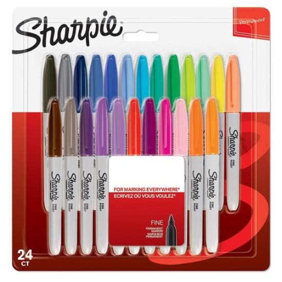 Prekės „Markerių rink. „Sharpie" 24 vnt.“ paveikslėlis