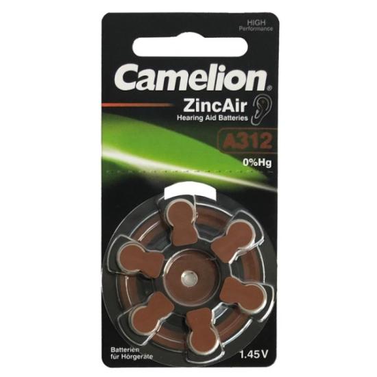 Prekės „Elem. „CAMELION" A312/DA312/ZL312, 6 vnt.“ paveikslėlis