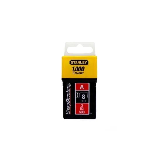 Prekės „53 A tipo kabės „STANLEY" 1000 vnt. 10 mm“ paveikslėlis