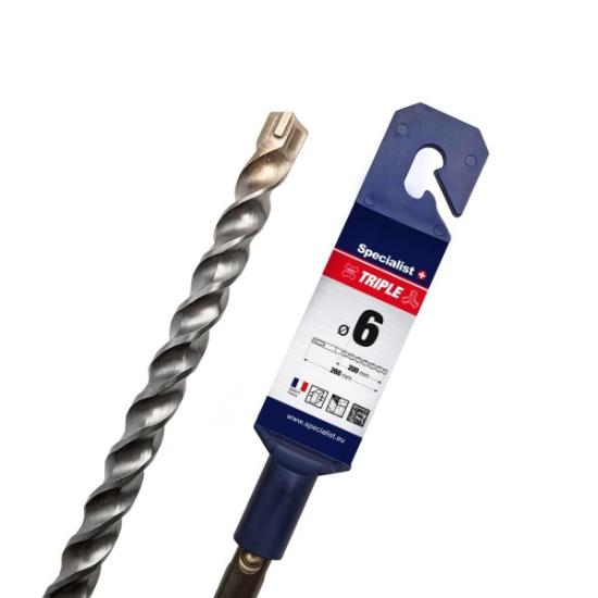 Prekės „Trigub. grąžtas ARMATURE 6/200 x 260 mm“ paveikslėlis