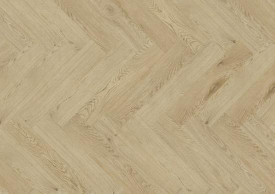 Prekės „Grindų danga LVT PRO fishbone 749,3*149,9*2,5mm: Spalva-G02a Dublino ąžuolas(Dublin oak); Atsp.klasė-AC6/33;Pav. strukt.-MATT; Klojimo būdas-Klijuojama; Grioveliai-V4; Rašt.tipas-1 juosta“ paveikslėlis
