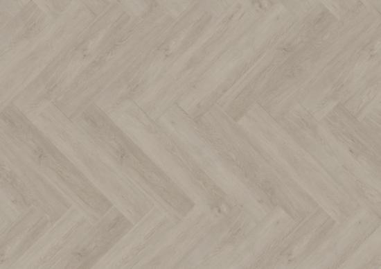 Prekės „Grindų danga LVT PRO fishbone 749,3*149,9*2,5mm: Spalva-F07a Oslo ąžuolas(Oslo oak); Atsp.klasė-AC6/33;Pav. strukt.-MATT; Klojimo būdas-Klijuojama; Grioveliai-V4; Rašt.tipas-1 juosta“ paveikslėlis