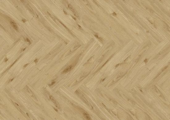 Prekės „Grindų danga LVT PRO fishbone 749,3*149,9*2,5mm: Spalva-G04a Yorko ąžuolas(York oak); Atsp.klasė-AC6/33;Pav. strukt.-MATT; Klojimo būdas-Klijuojama; Grioveliai-V4; Rašt.tipas-1 juosta“ paveikslėlis