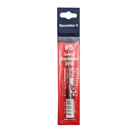 Prekės „Konusinis grąžtas betonui 5x55/115 mm“ paveikslėlis