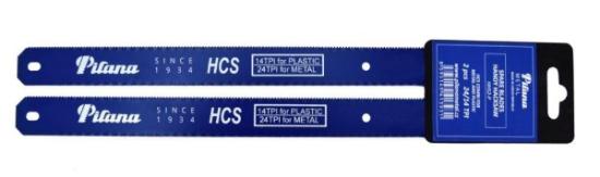 Prekės „HCS dvipusė geležtė metalui/plastikui, 300x25mm 24/14TPI, 2vnt.“ paveikslėlis