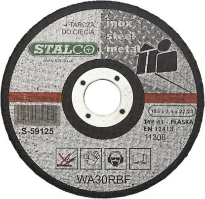 Prekės „Nerūd.plieno pjovimo diskas STALCO 125x1,5mm“ paveikslėlis