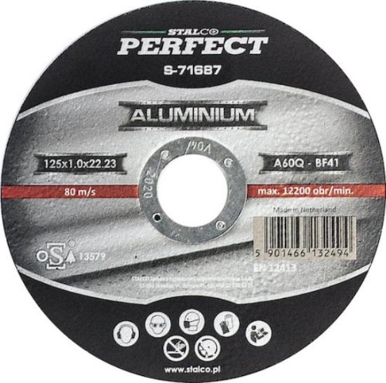 Prekės „Aliuminio pjovimo diskas STALCO PERFECT 125x1,0mm“ paveikslėlis