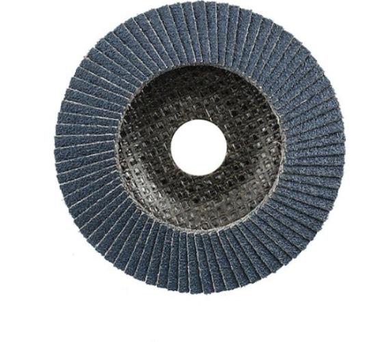 Prekės „Diskas lapelinis 125x22,23 mm P100 lenktas metalui Stalco Cyrkon“ paveikslėlis