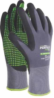 Prekės „Pirštinės NITRILE FLEX PVC DOTS 10 dydis“ paveikslėlis