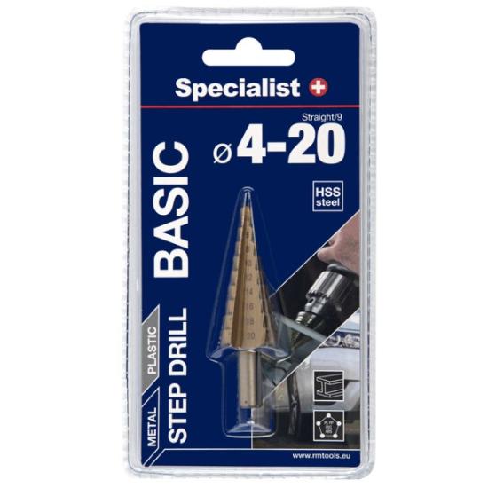 Prekės „Specialist Basic Žingsninis grąžtas 4-39“ paveikslėlis