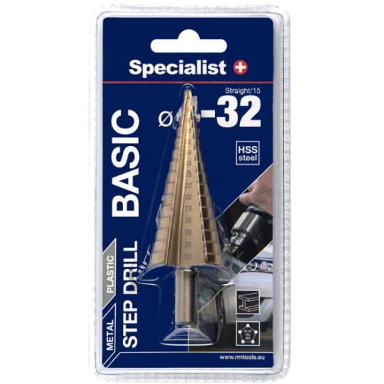 Prekės „Specialist Basic Žingsninis grąžtas 4-39“ paveikslėlis