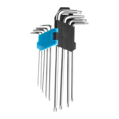 Prekės „TORX raktų rinkinys T10-T50 itin ilgi, 9 vnt.“ paveikslėlis