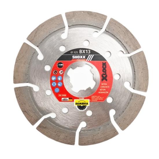 Prekės „Deim. dis. "SAMEDIA" BX13 125x22.23 X-Lock“ paveikslėlis