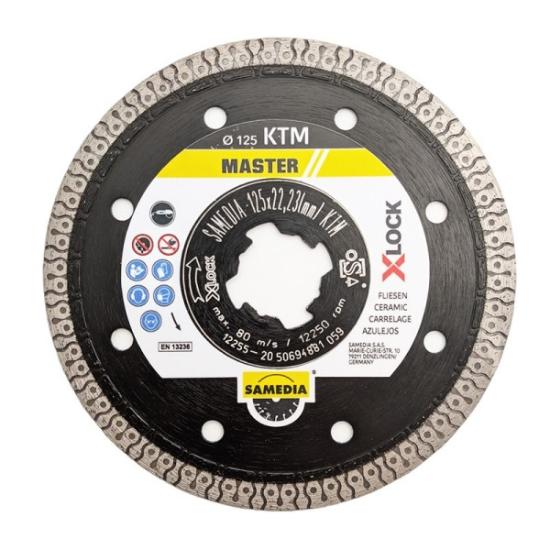 Prekės „Deim. d. „SAMEDIA" KTM 125x22,2/1,4 mm X-Lock“ paveikslėlis