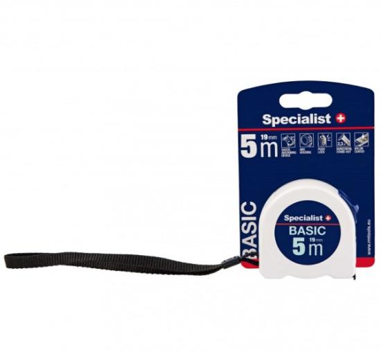 Prekės „Specialist+ Basic ruletė 5 m x 19 mm“ paveikslėlis