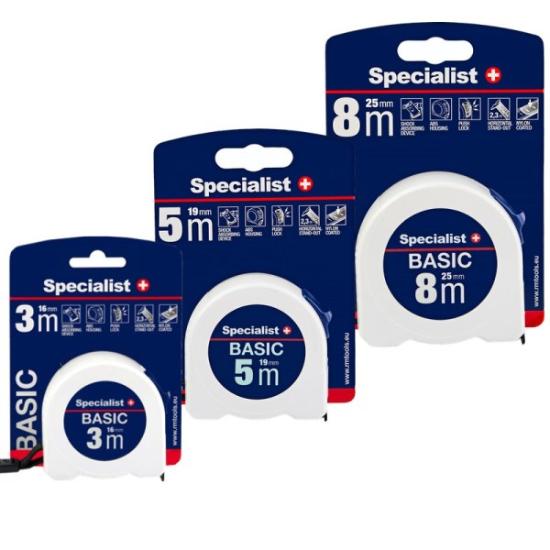 Prekės „Specialist+ Basic ruletė 5 m x 25 mm“ paveikslėlis